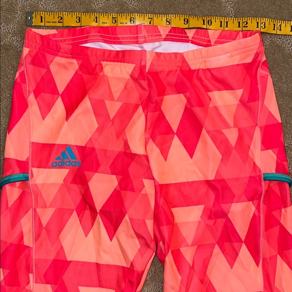 NWT Adidas Performance Capris Leggings, Medium - Picture 2 of 6